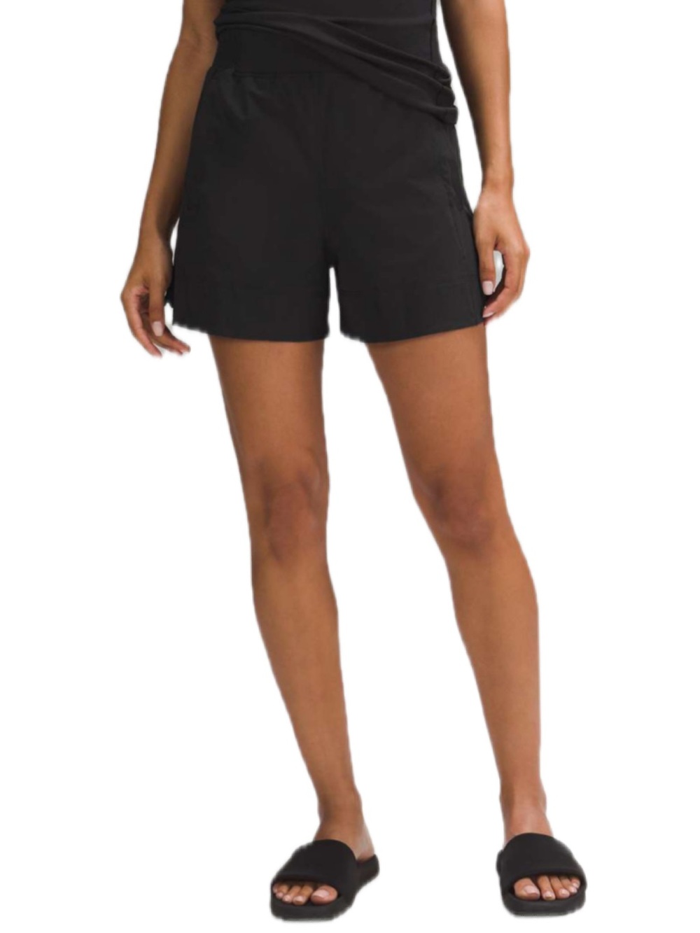 Lululemon Stretch Woven Relaxed Fit High Rise Short 4" Black XS